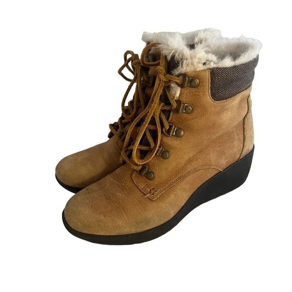 Sperry Women's Size 6 Luca Peak Tan WATERPROOF Leather Ankle Boots‎ STS97172 - Picture 4 of 12